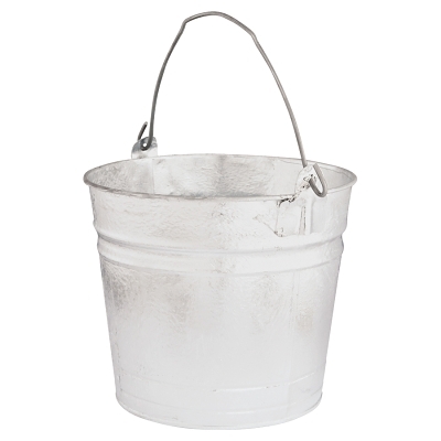 8QT. GALVANIZED PAILHOT-DIPPED